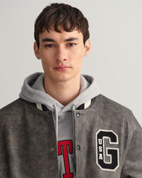 GANT Varsity Jacket em pele