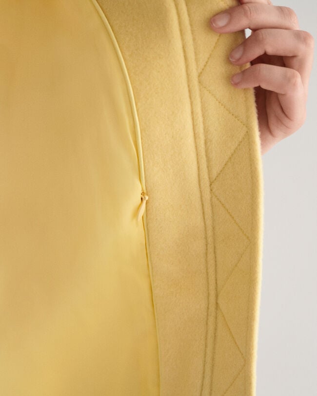 Blusão bomber em lã