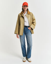 Camisa em popelina slim fit