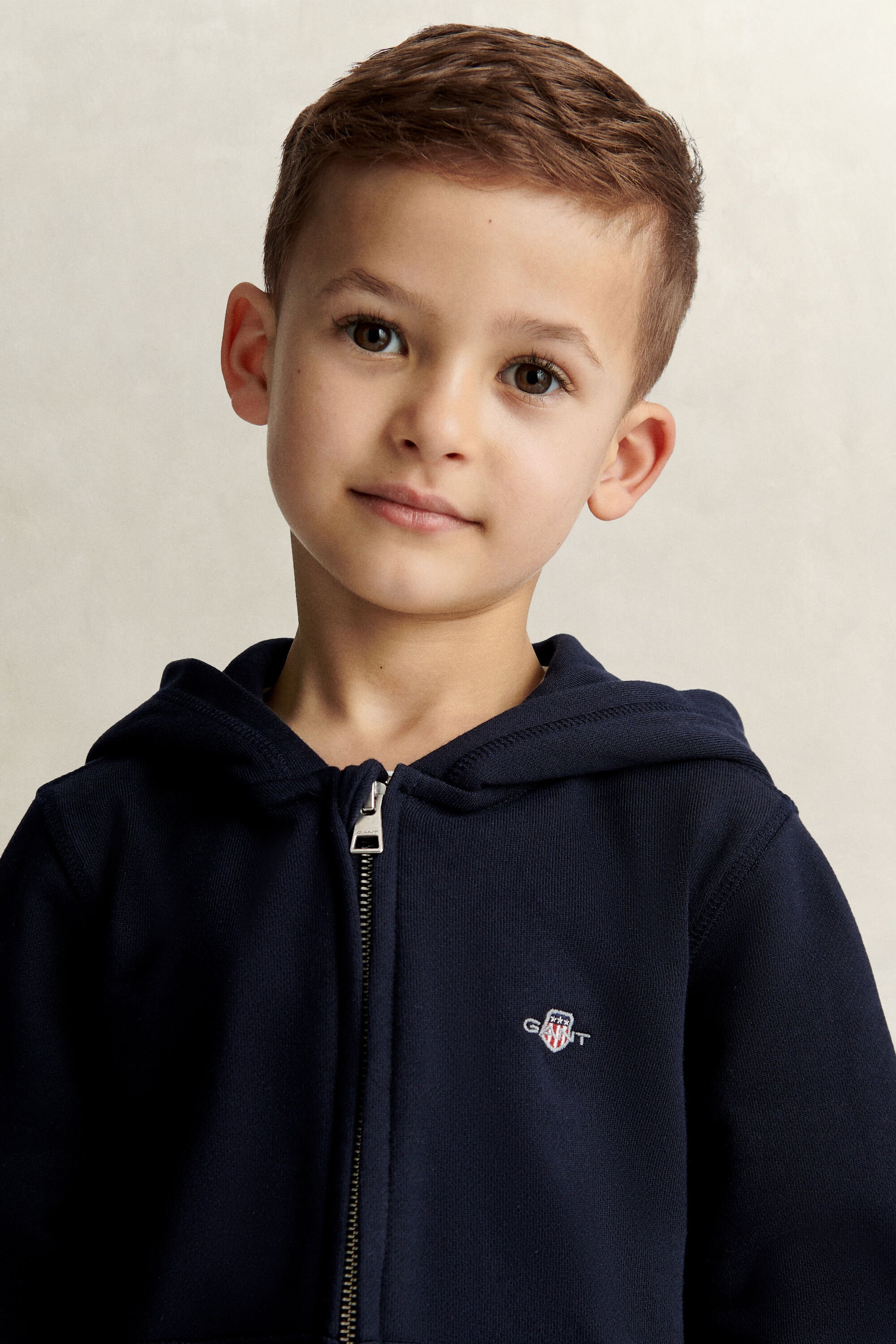 Sweatshirt com capuz e fecho Shield Kids