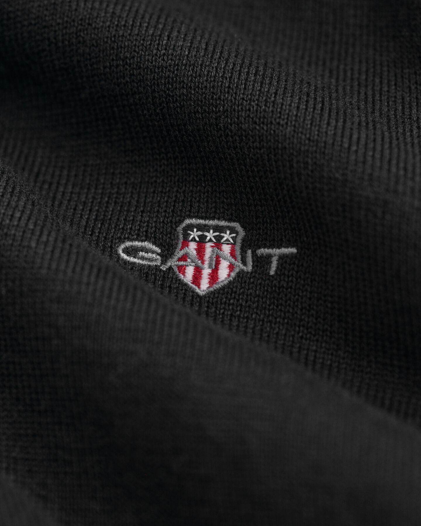 Pulover com decote em V em algodão clássico