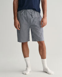 Gingham Checked Pajama Shorts