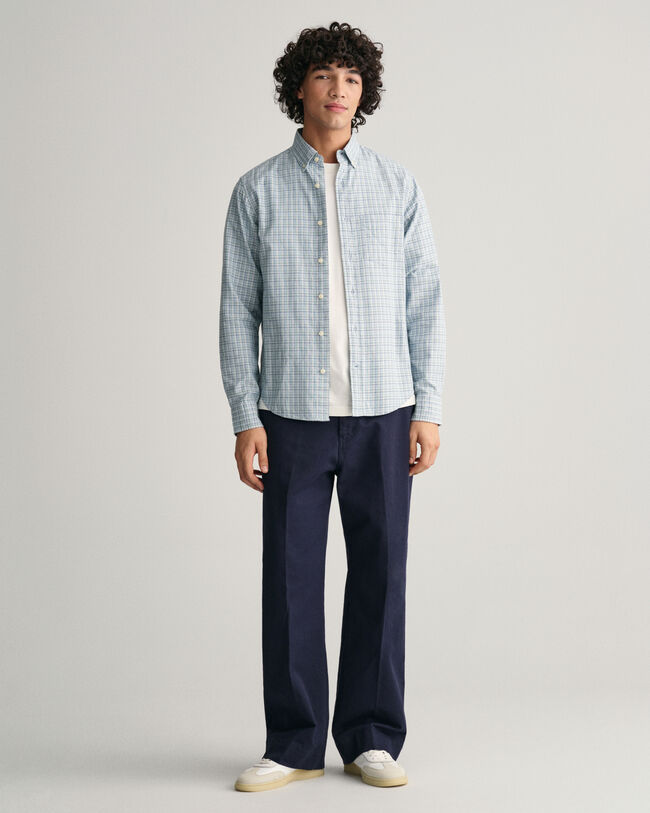 Camisa Oxford Archive Tattersall regular fit