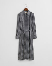 Vestido-camisa com estampado Geometric