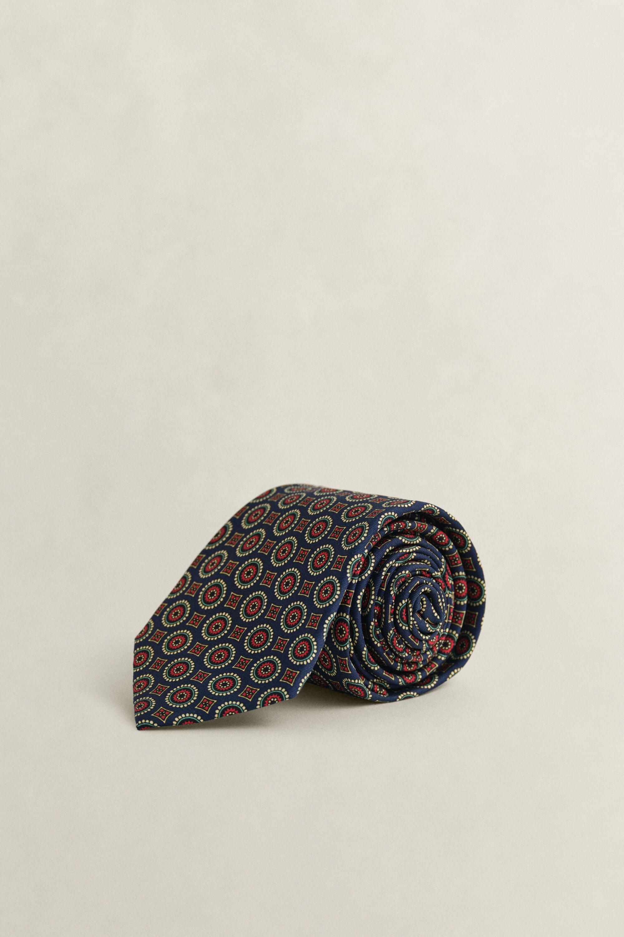 Gravata com estampado Foulard