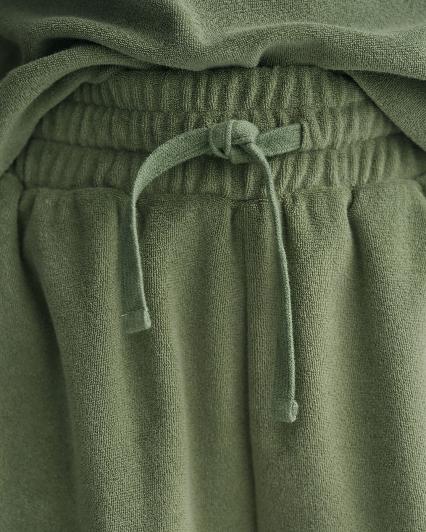 Cal&ccedil;&otilde;es com cintura subida Terry Cloth Teen Girls