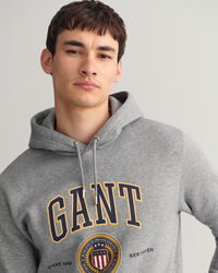 Sweatshirt com capuz Crest Shield