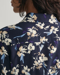 Vestido-camisa com estampado Floral