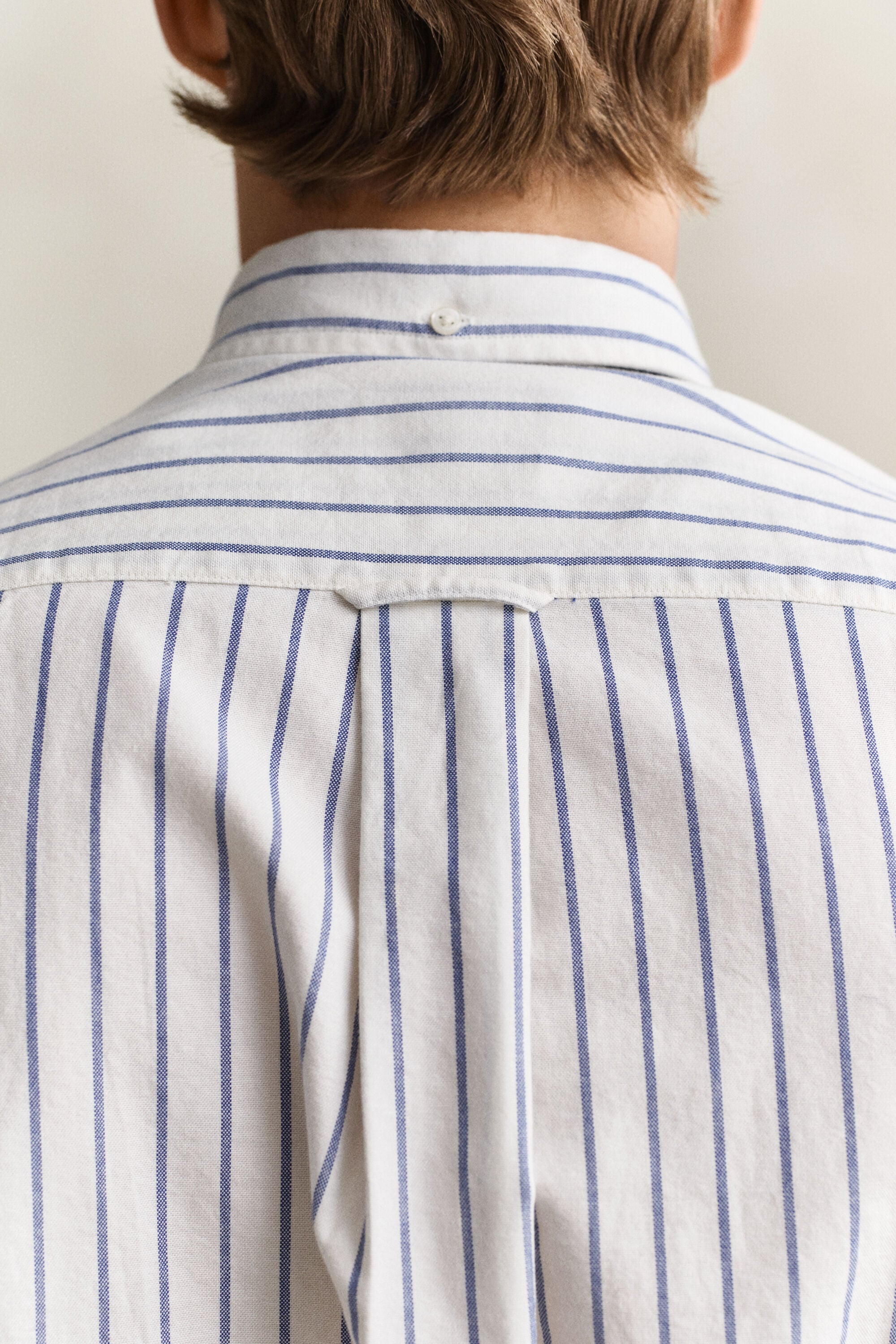 Camisa Oxford às riscas Classic