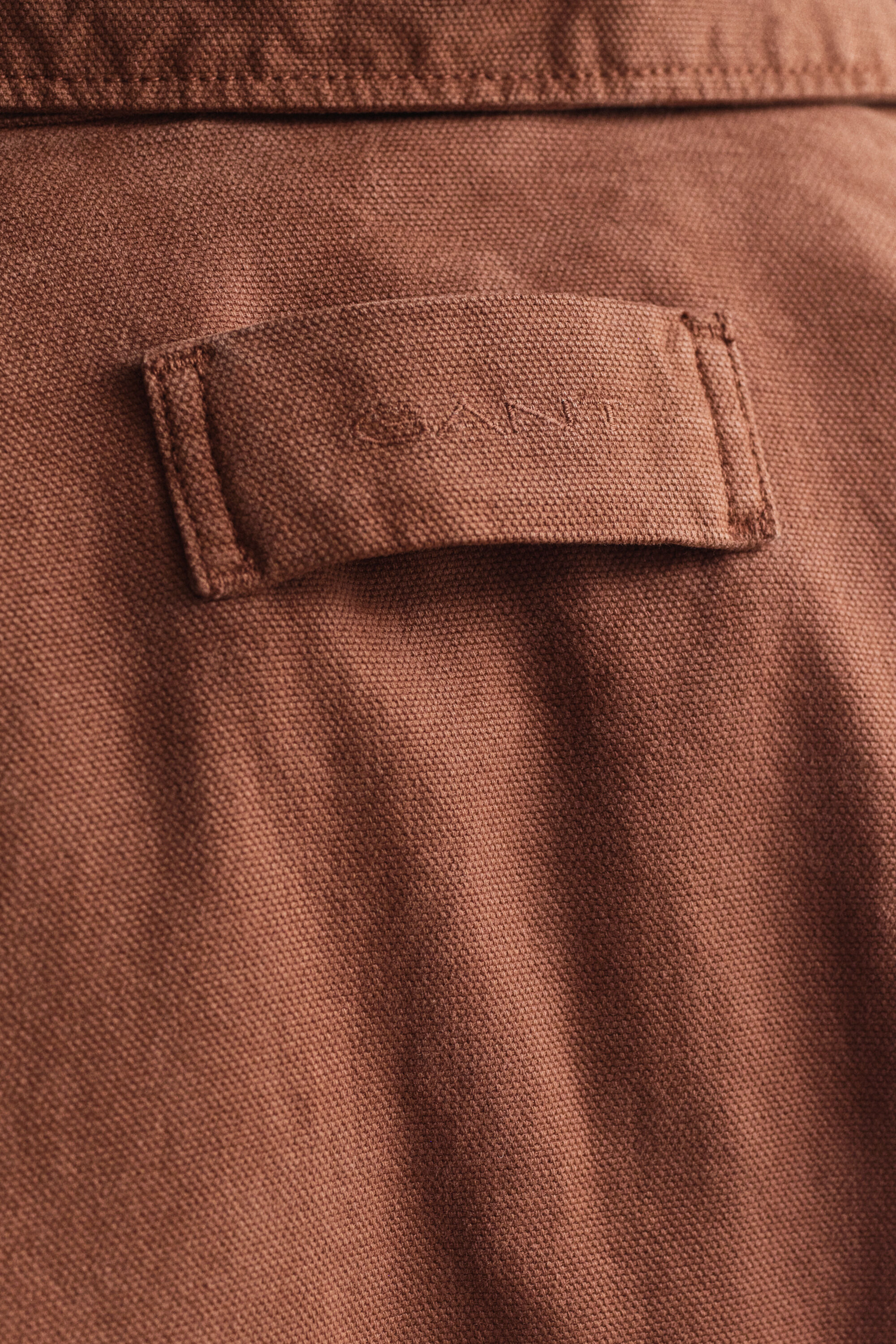 Casaco em lona de algodão