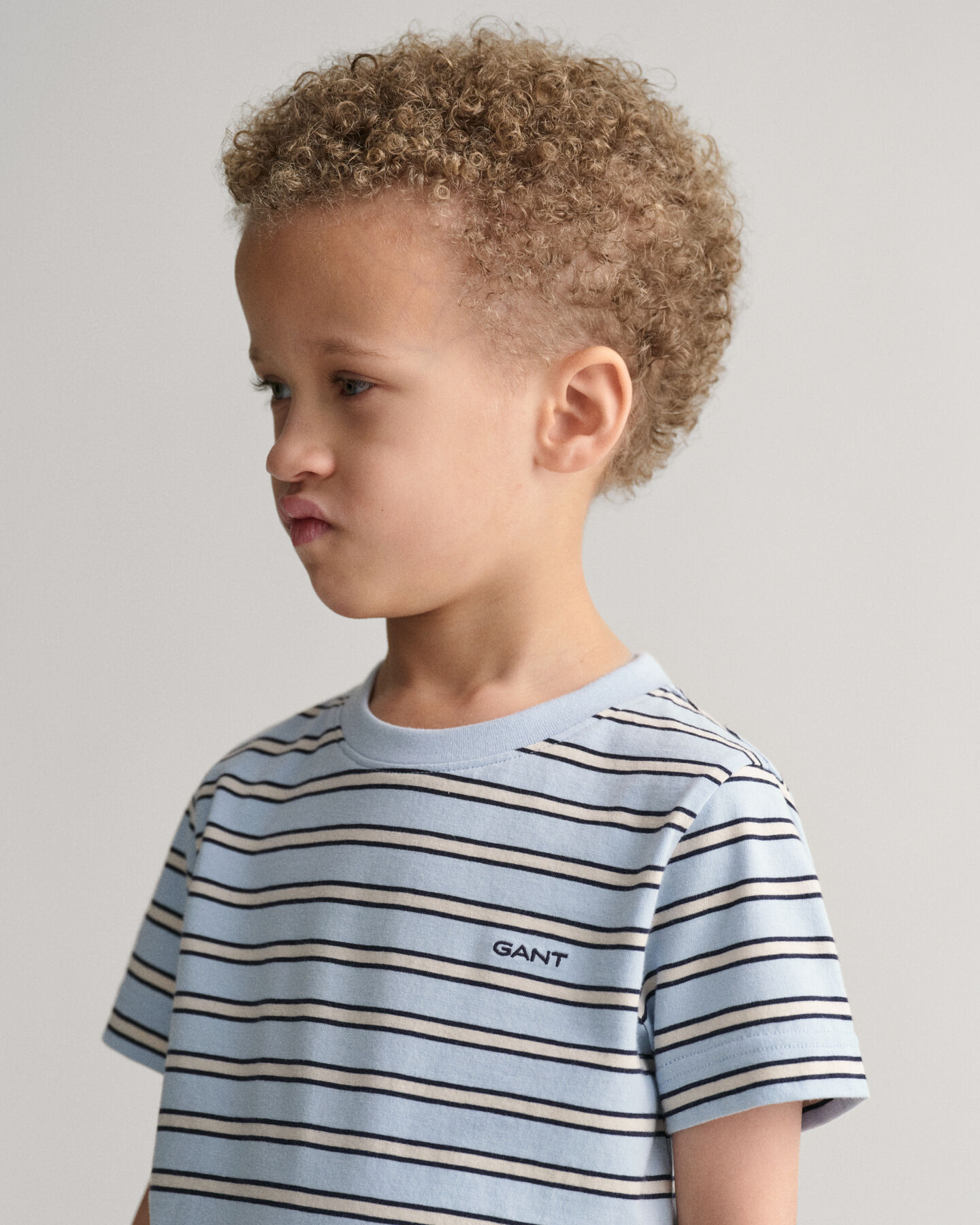 T-shirt &agrave;s riscas Kids