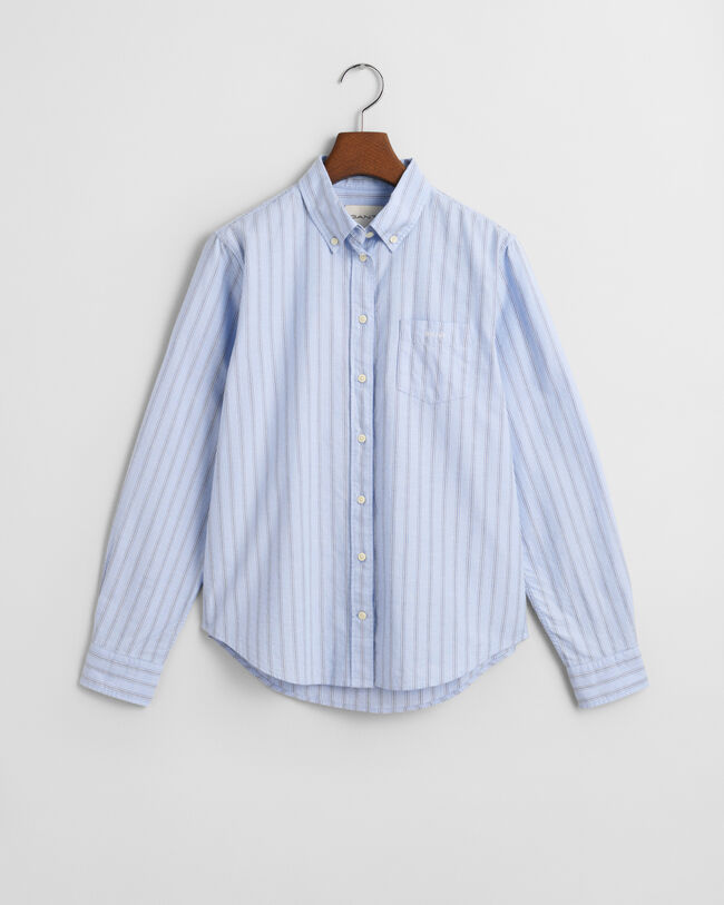 Camisa Oxford Archive às riscas regular fit