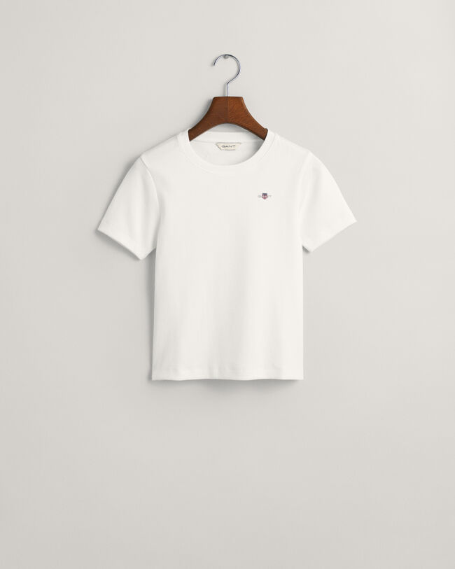 T-shirt canelada Shield Teen Girls