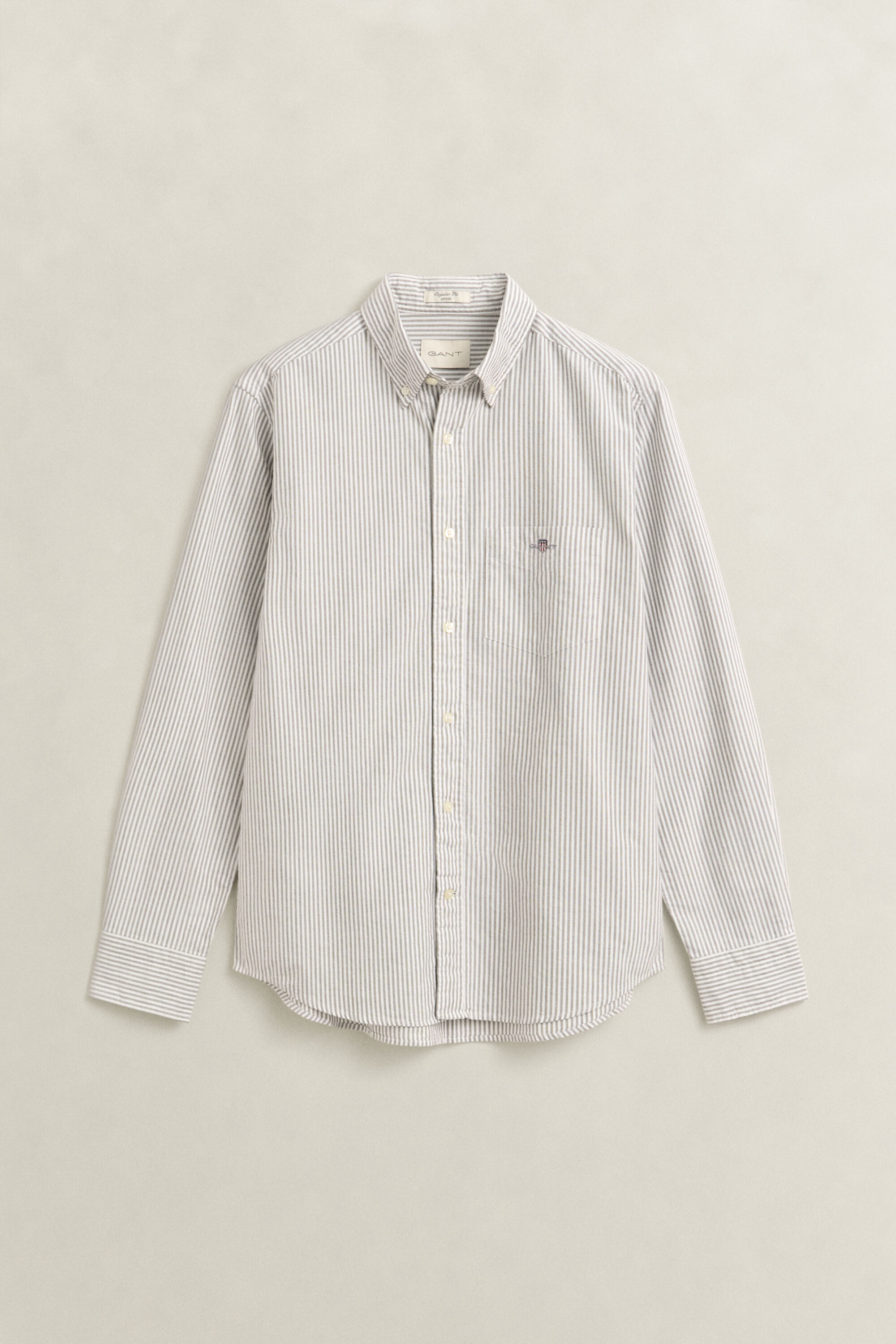 Camisa Oxford às riscas Classic regular fit