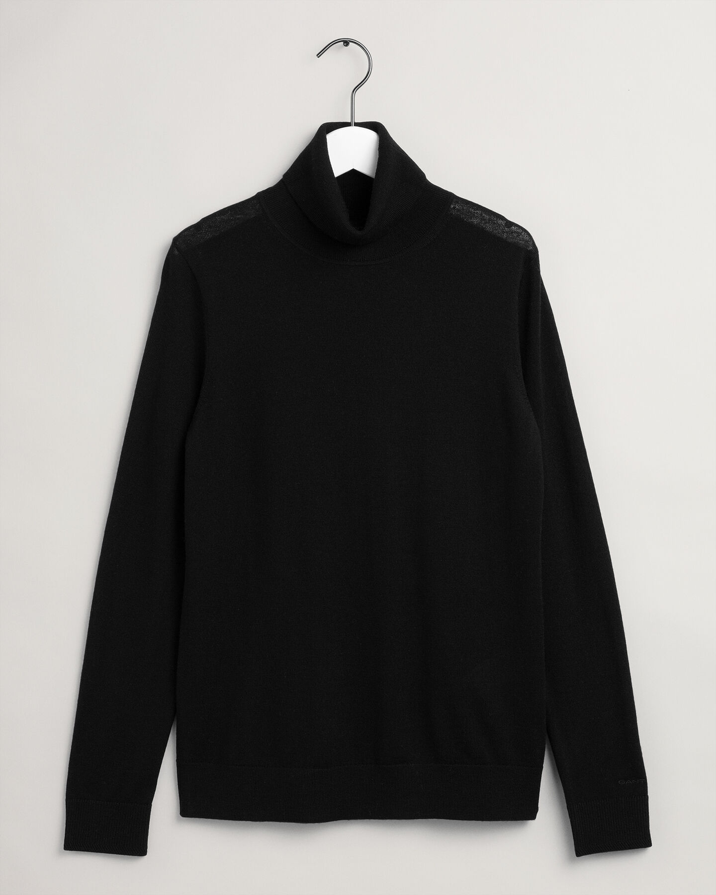 Camisola de gola alta em lã de merino lavável à máquina