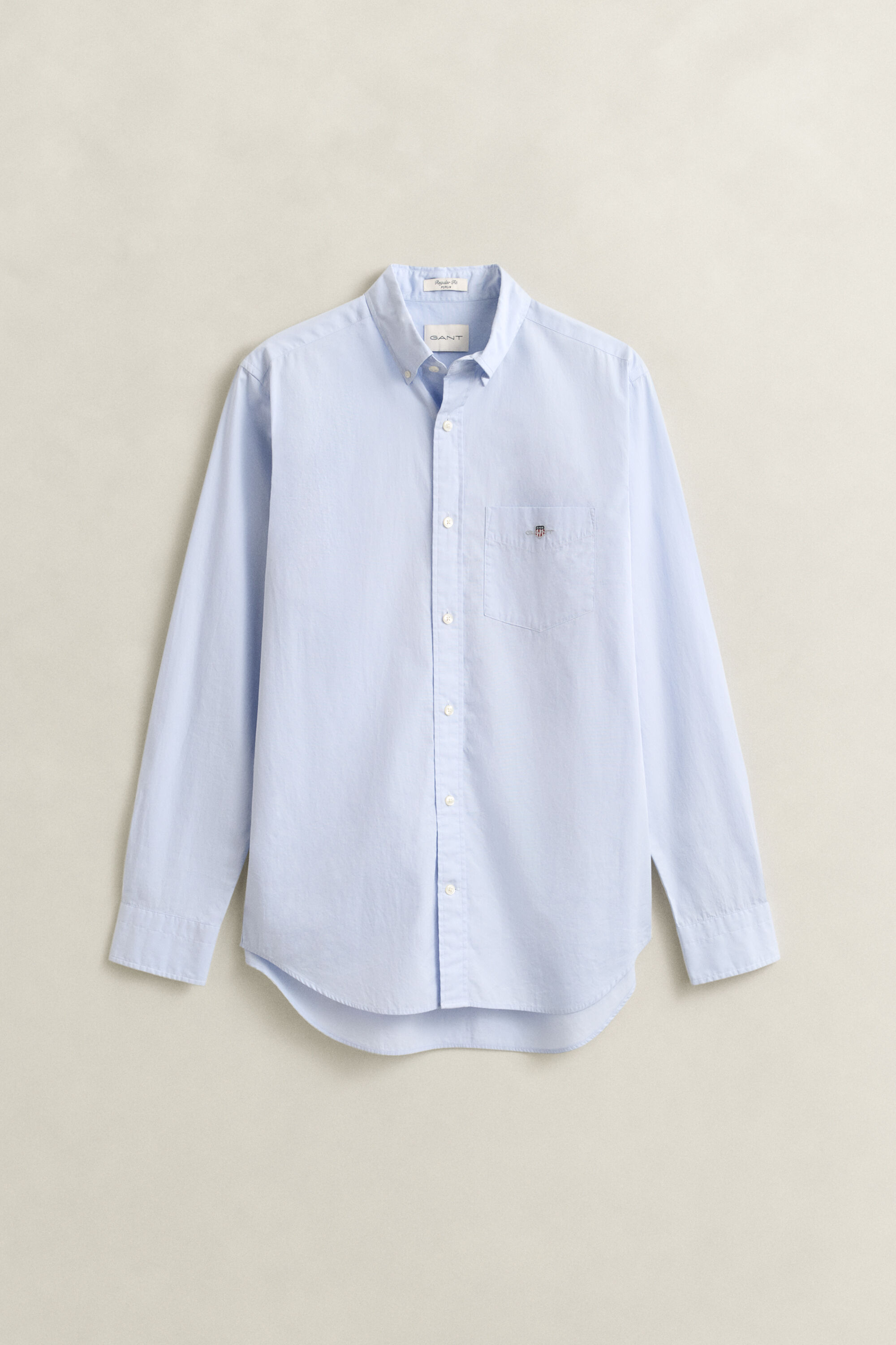 Camisa em popelina Classic regular fit