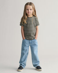 T-shirt &agrave;s riscas Kids