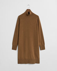 Vestido em malha de lã extrafina