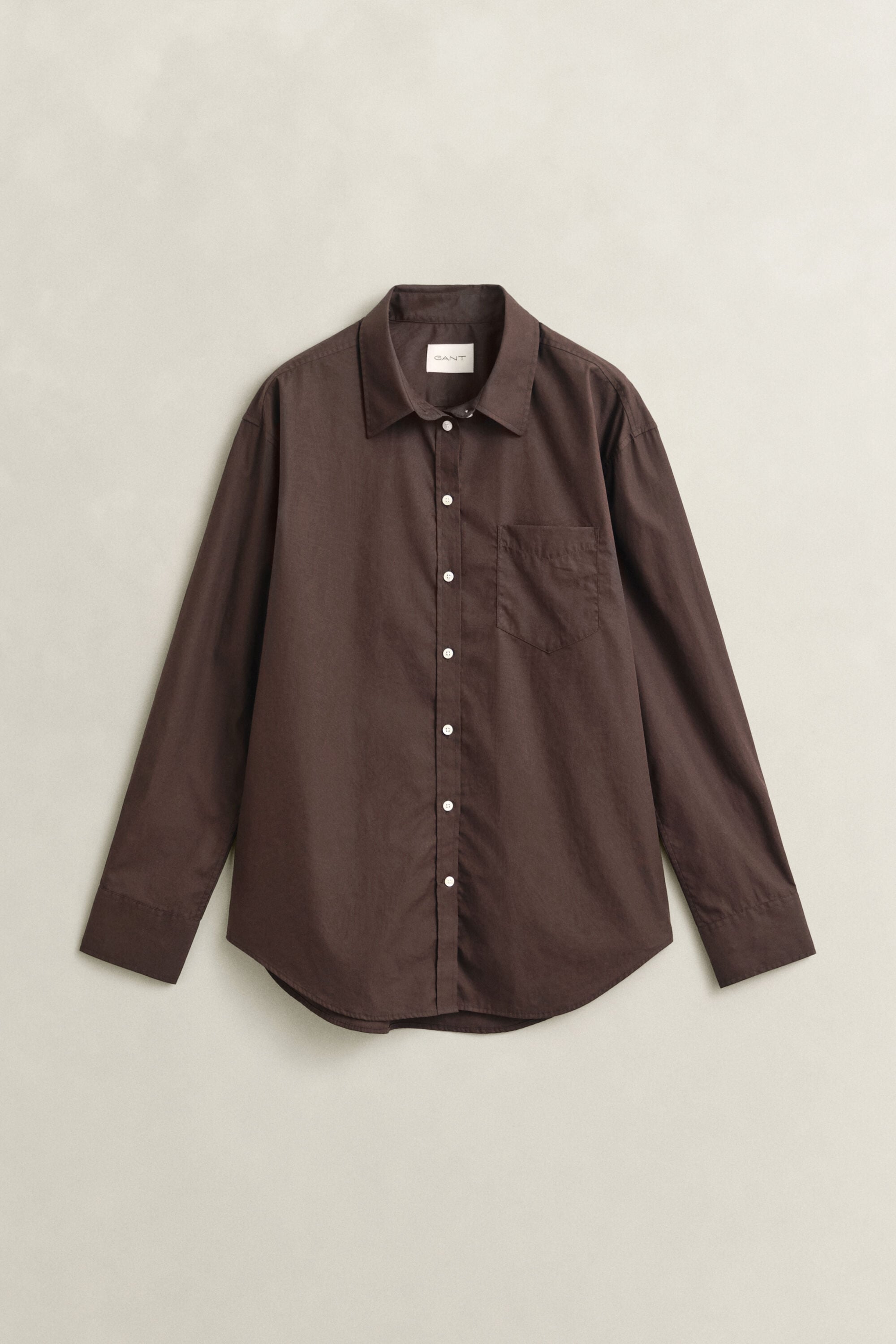 Camisa em popelina Classic relaxed fit
