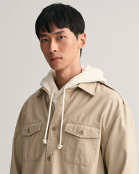 Camisa em sarja relaxed fit Solid