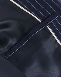 Blazer Club às riscas regular fit