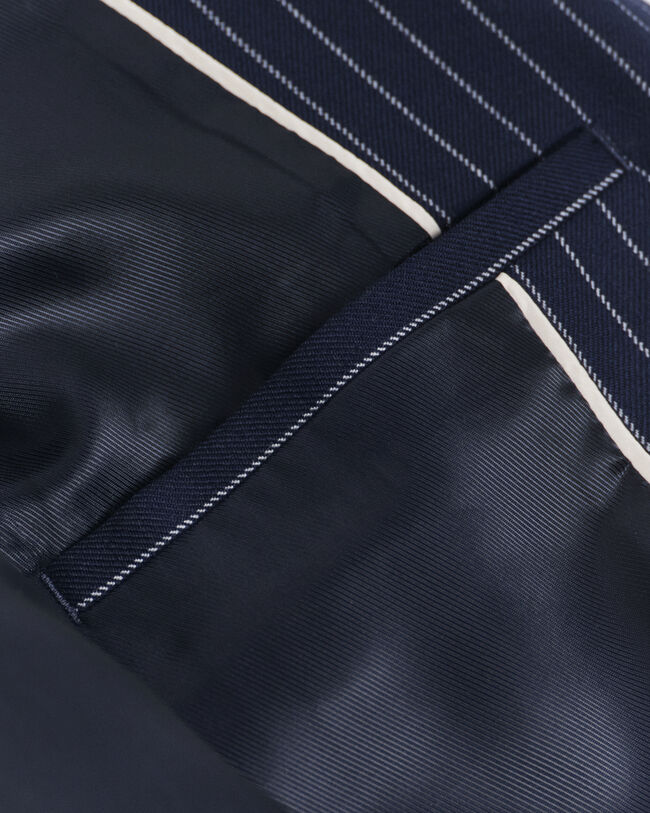 Blazer Club às riscas regular fit