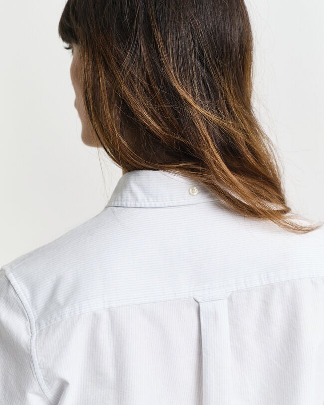 Camisa Oxford às riscas Classic regular fit