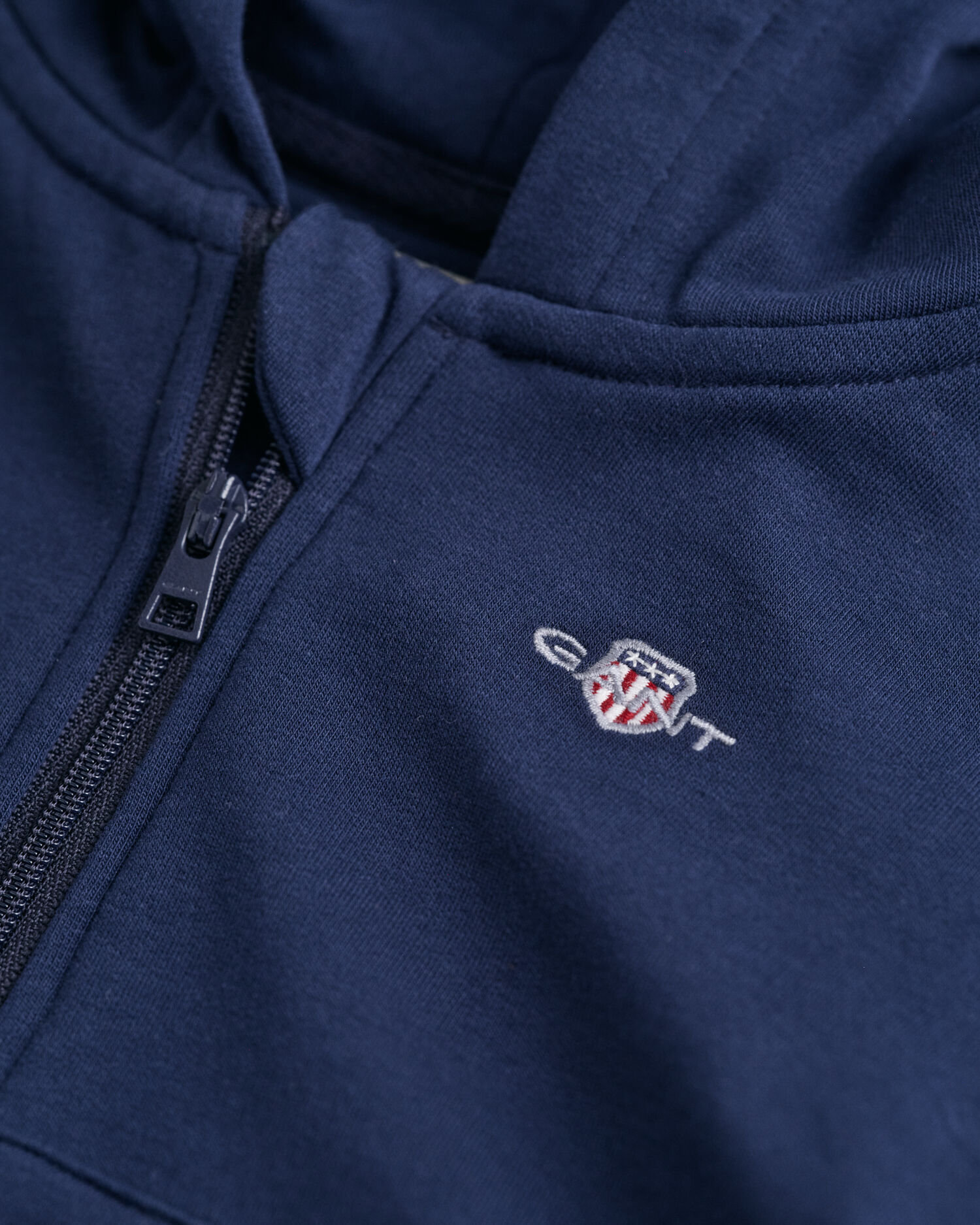 Sweatshirt com capuz e fecho de correr Shield Baby