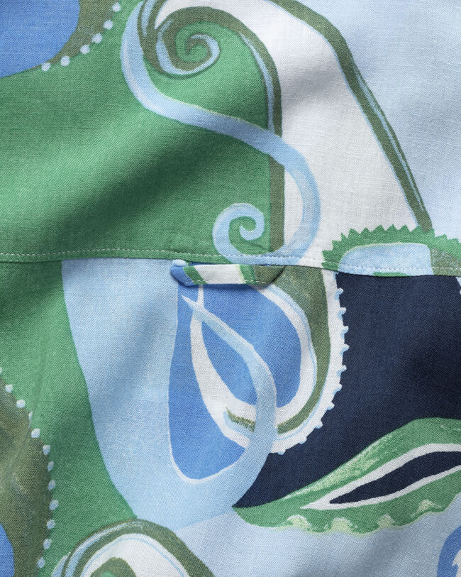 Túnica com padrão paisley