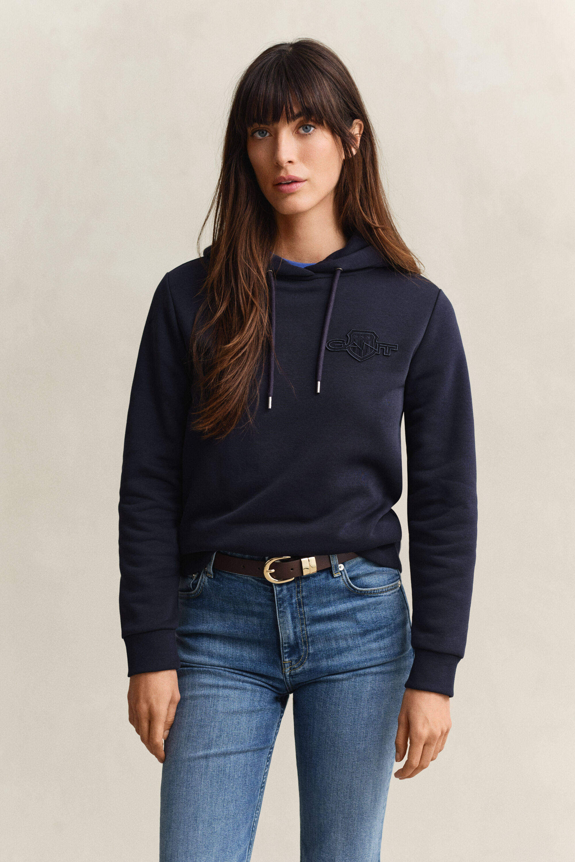 Sweatshirt com capuz Tonal Shield