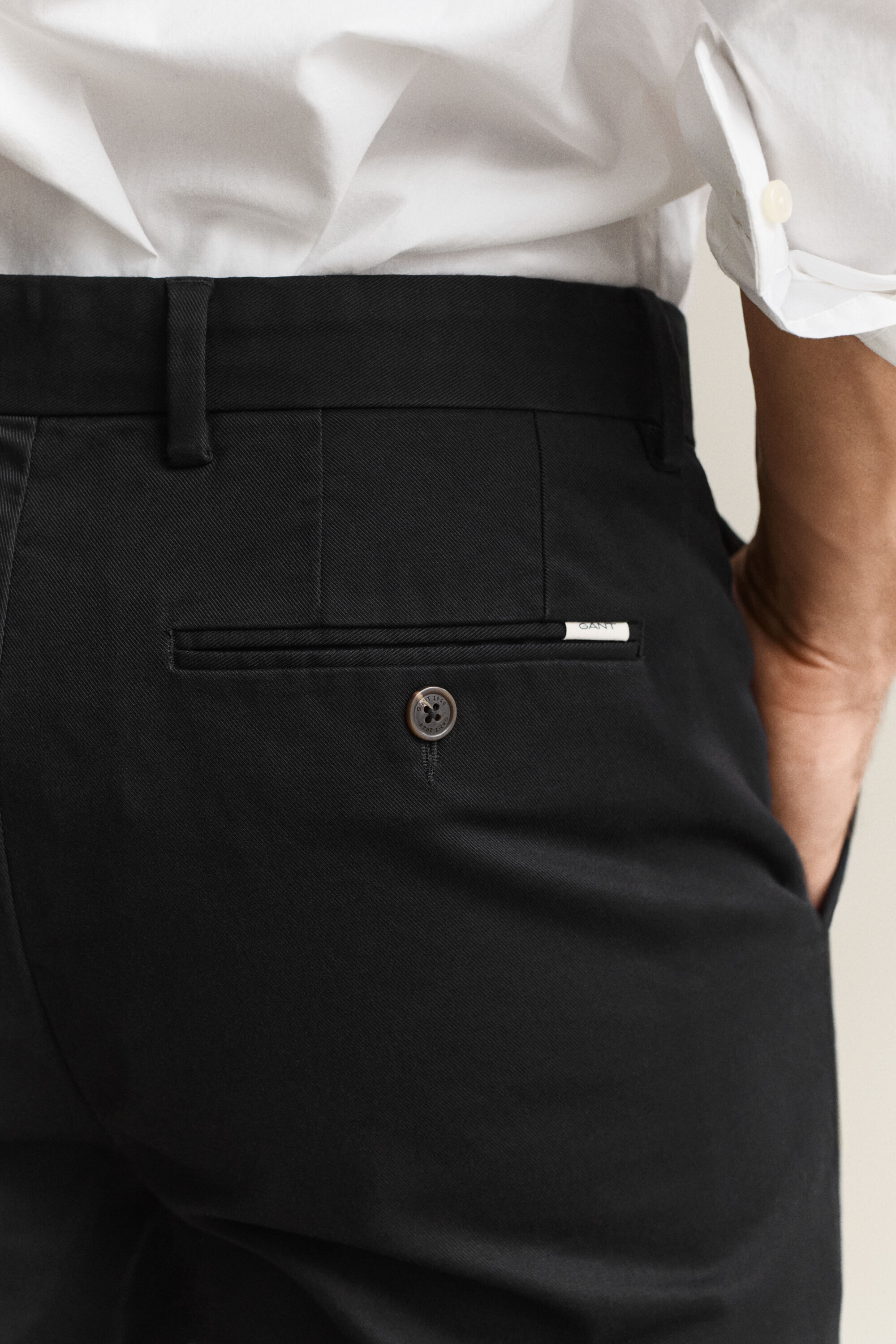 Calças chino elegantes slim fit