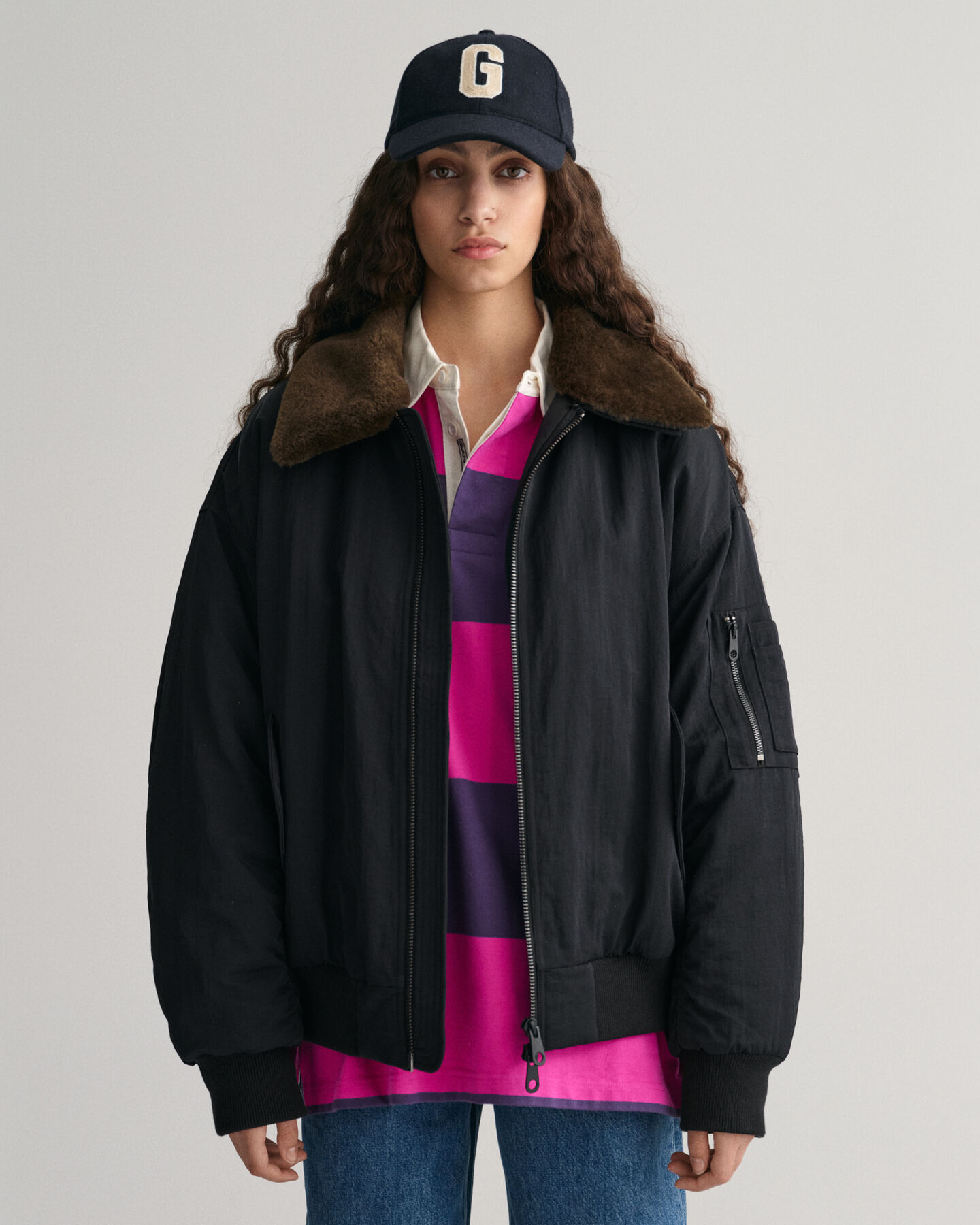 Blusão bomber piloto