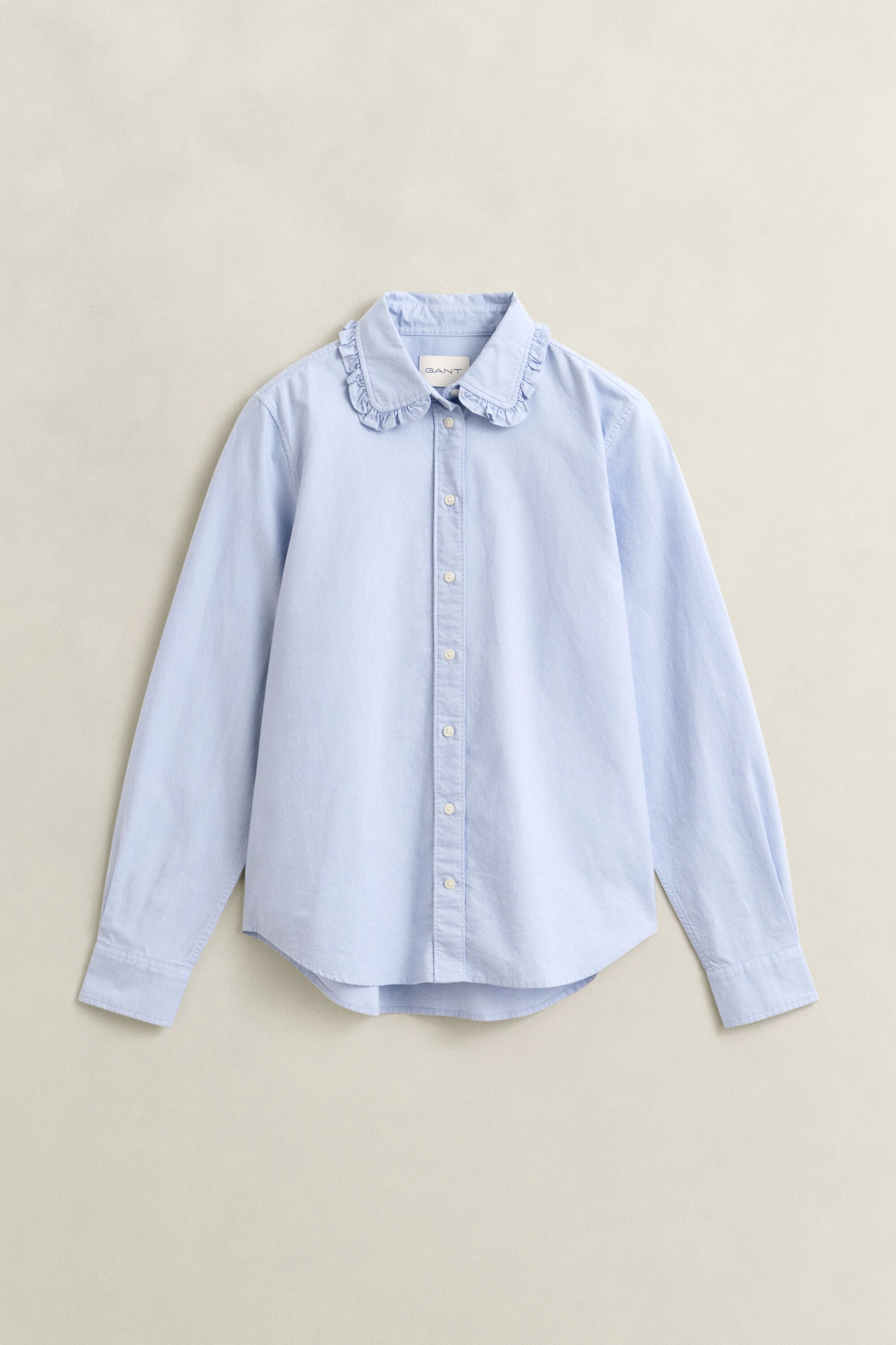 Camisa Oxford Classic com folhos