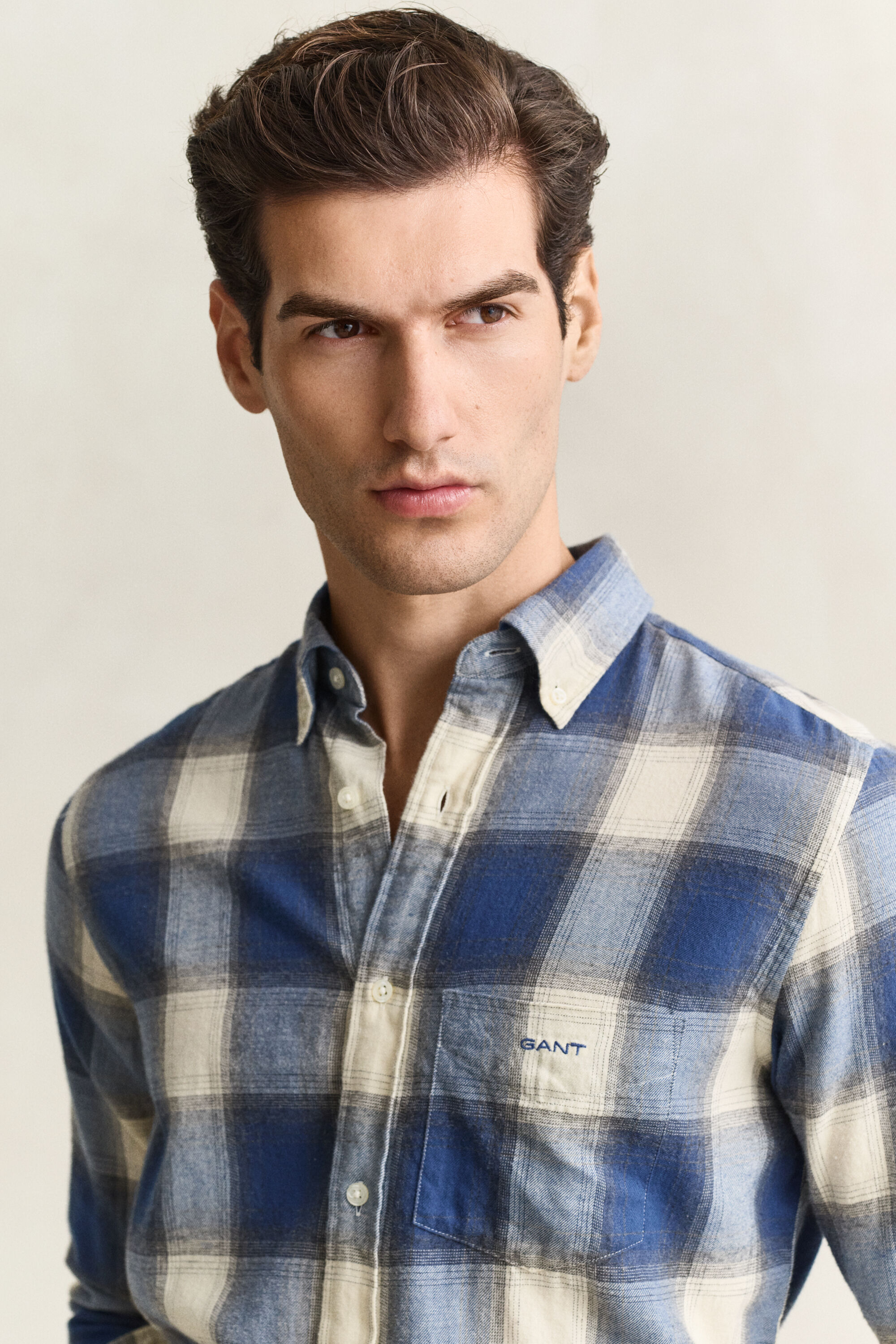 Camisa de flanela Windblown com padrão de xadrez