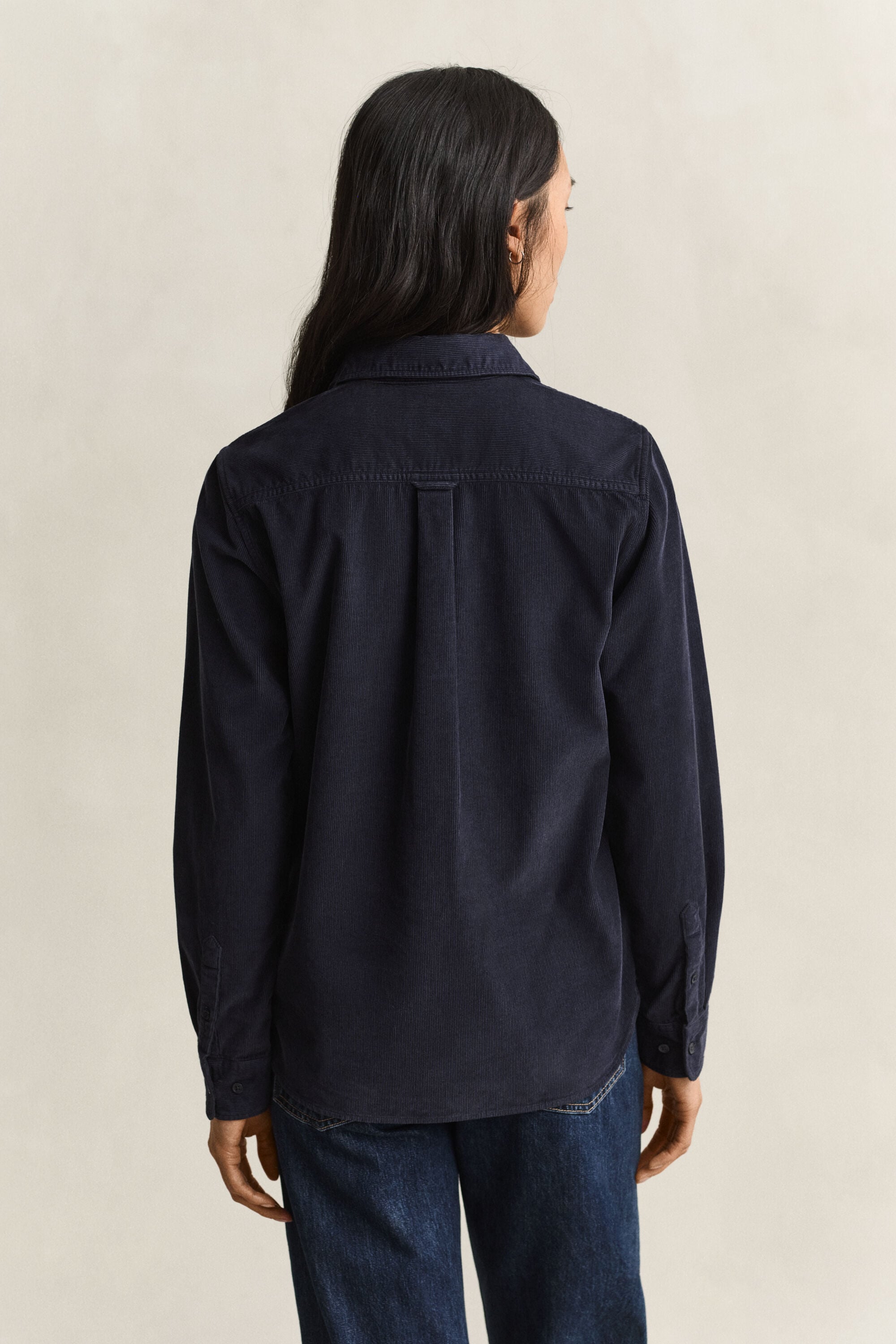 Camisa de bombazina regular fit