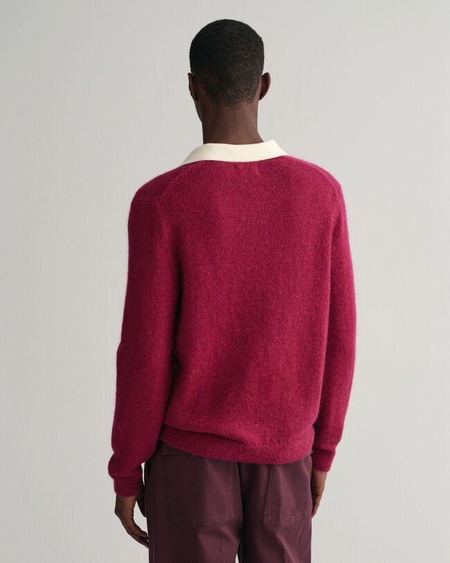 Rugger em algodão e mohair