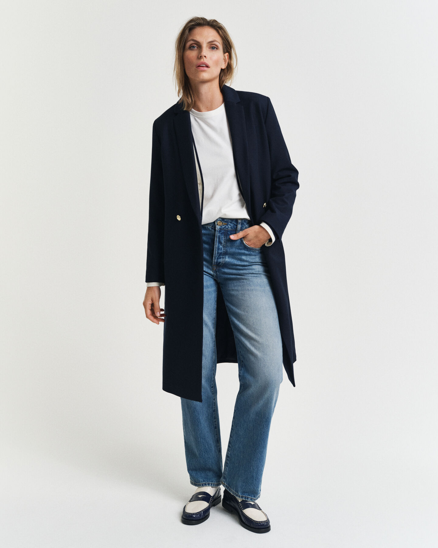 T-shirt bordada Anchor