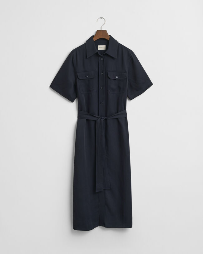 Vestido-camisa Utility