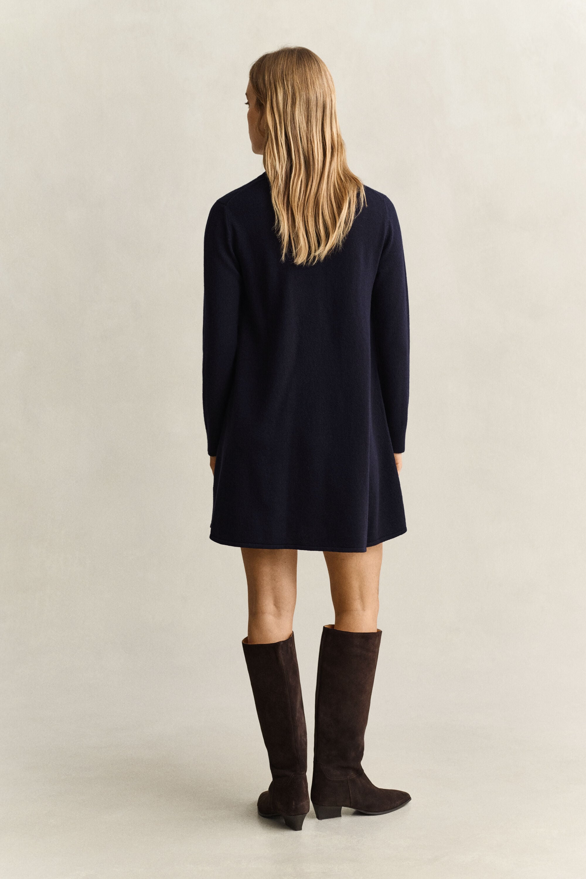 Vestido em lã extrafina