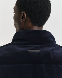 Blusão acolchoado em bombazina