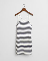 Vestido sem mangas &agrave;s riscas Teen Girls