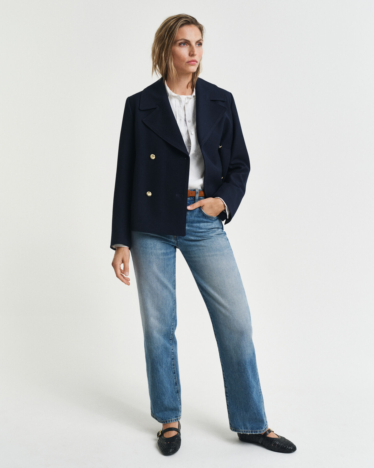 Camisa de linho regular fit