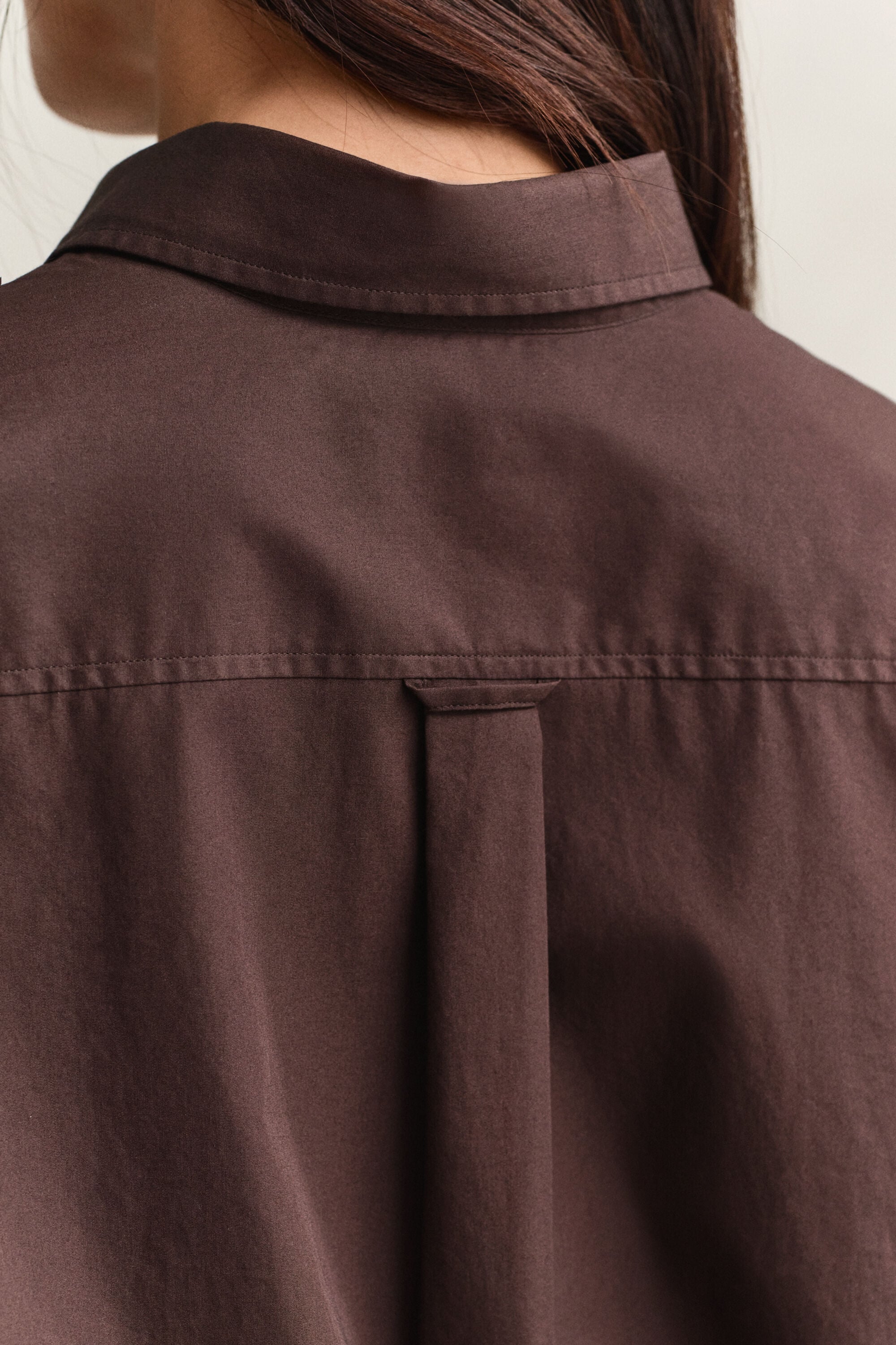 Camisa em popelina Classic relaxed fit