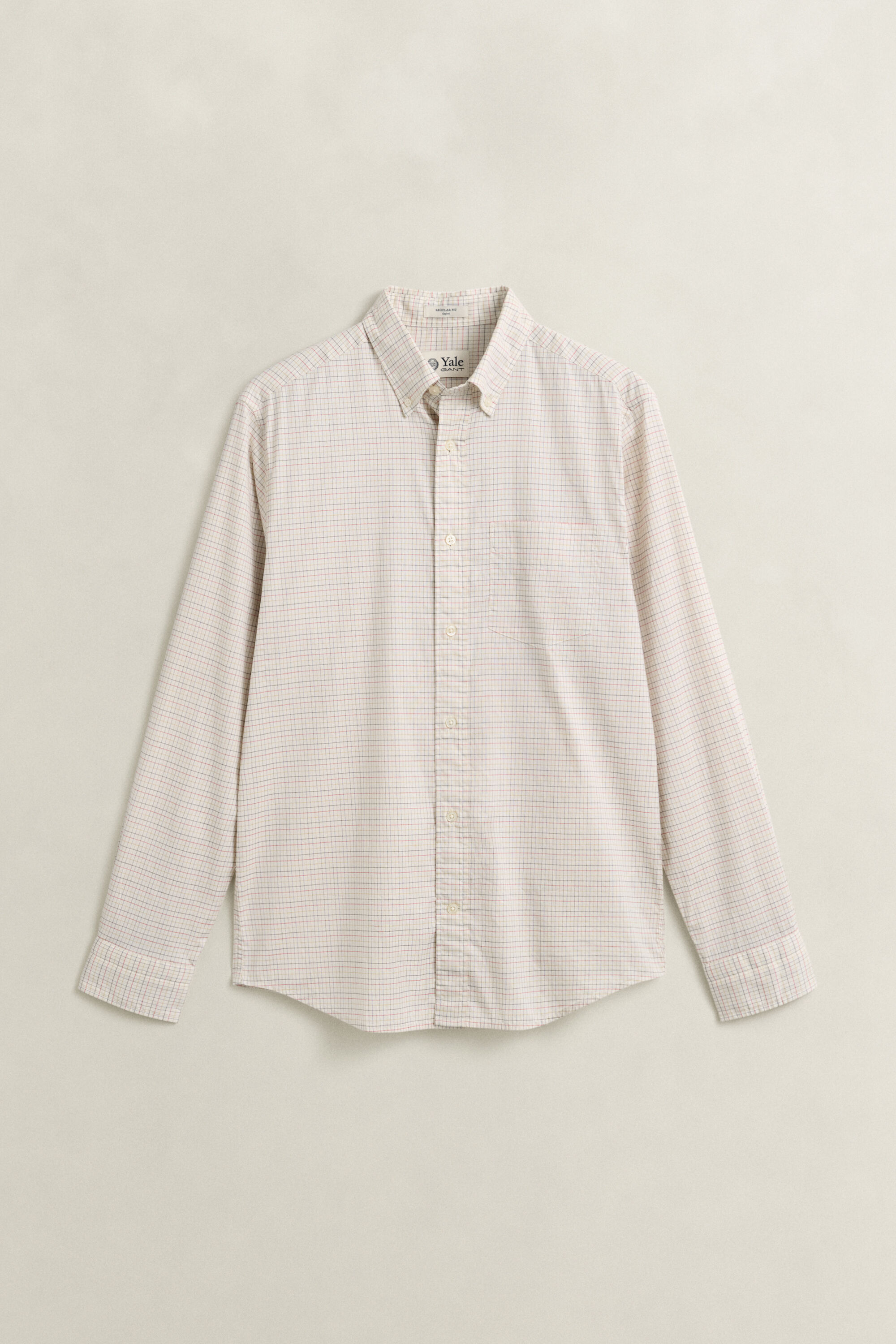 Camisa Oxford com padrão de xadrez Gant x Yale