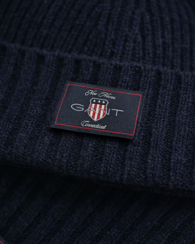 Conjunto de oferta com gorro e snood em mistura de lã Kids