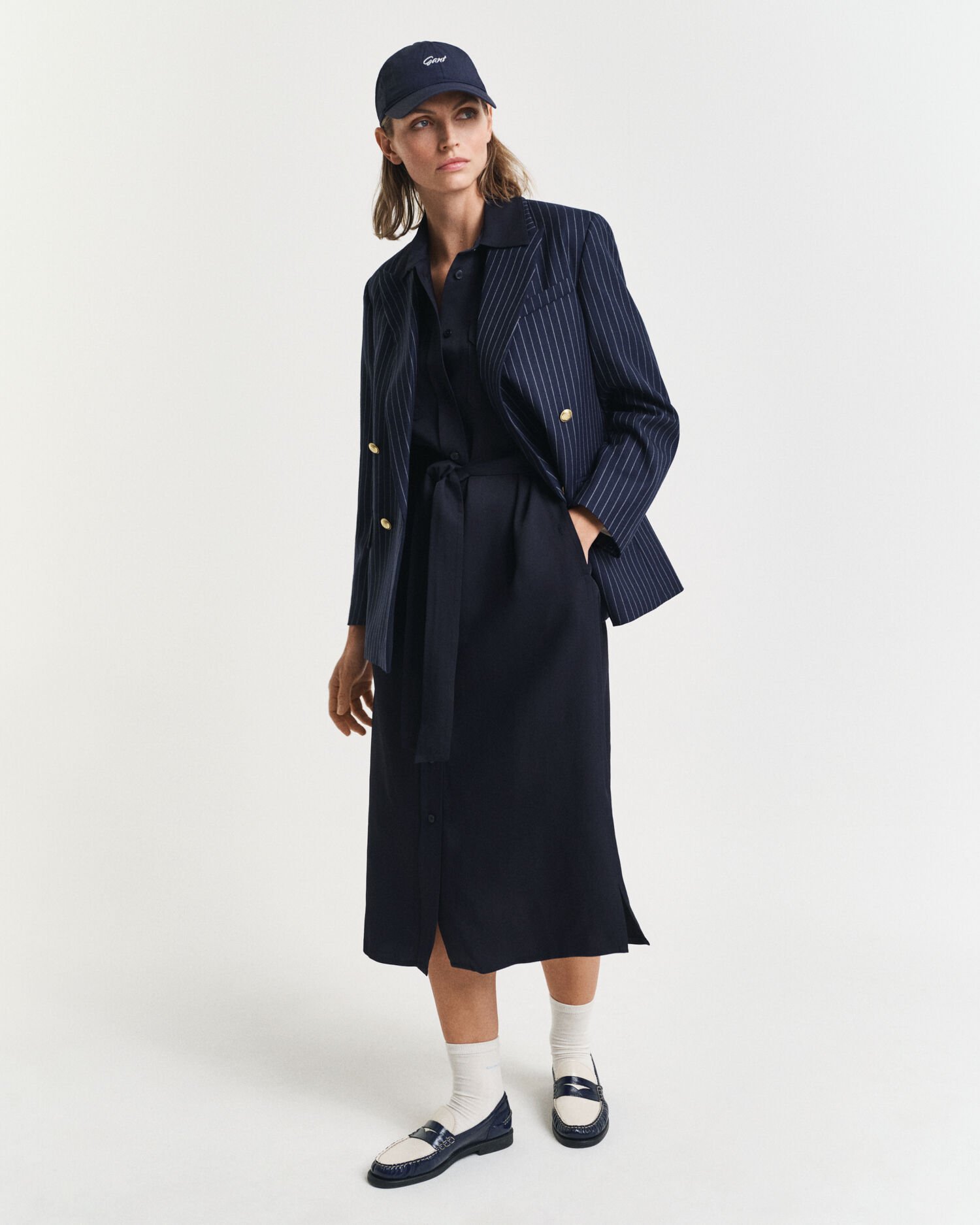 Vestido-camisa Utility