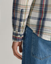 Camisa madras Indian regular fit