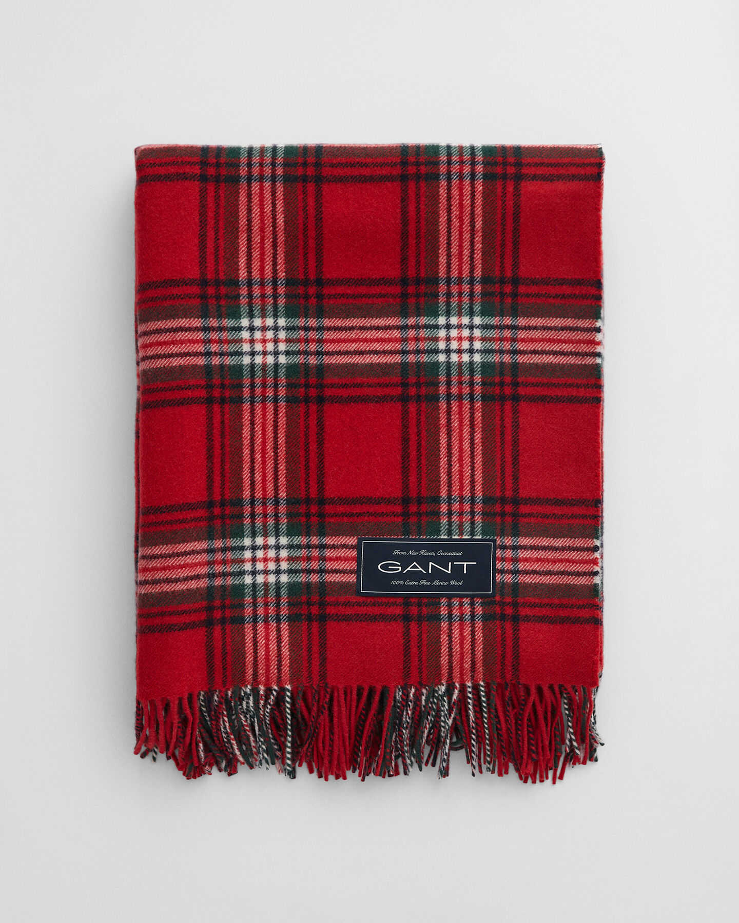 Manta decorativa em lã de merino extrafina