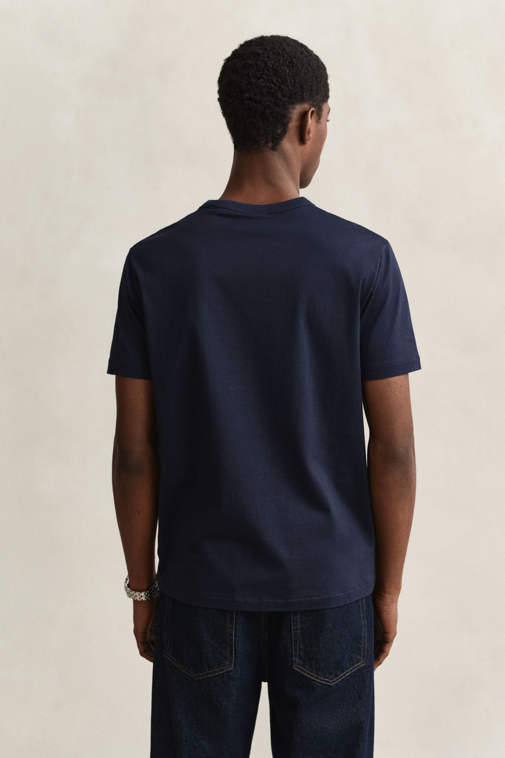 T-shirt em algodão Pima