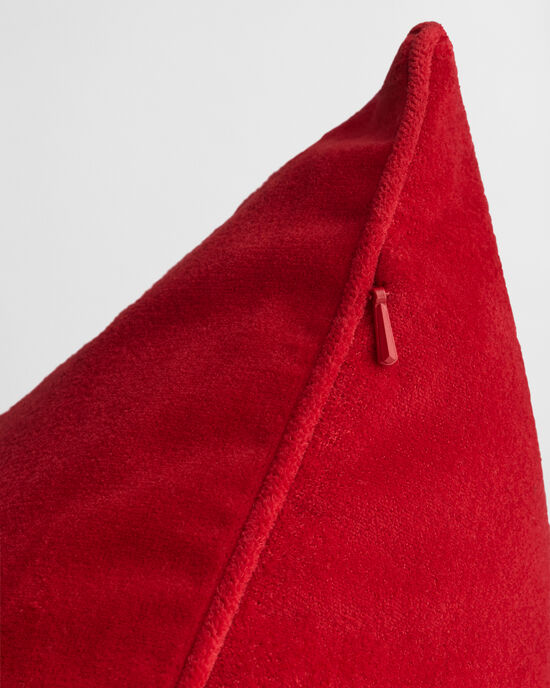 Capa de almofada em veludo